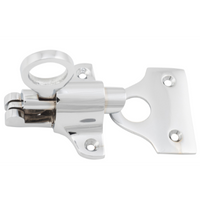 Fanlight Catch Chrome Plated H50xW59mm in Chrome Plated