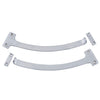 Fanlight Stop Pair Satin Chrome L190mm in Satin Chrome