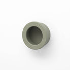 Dune Flush 30mm Round Flush Pull in Dusty Olive