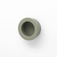 Dune Flush 30mm Round Flush Pull in Dusty Olive