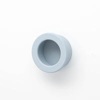 Dune Flush 30mm Round Flush Pull in Dusty Blue