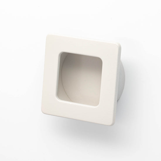 Flush 39mm Square Flush Pull in Dusty Sand