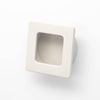 Flush 39mm Square Flush Pull in Dusty Sand