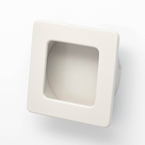 Flush 50mm Square Flush Pull in Dusty Sand