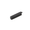 MOMO FLAPP PULL HANDLE 70MM IN BRUSHED BLACK in Brushed Black