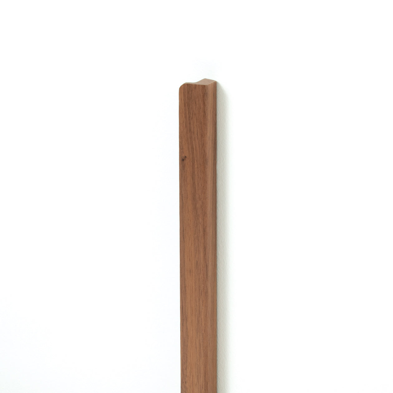 Momo FLAPP Timber Cabinet Pull Handle in WN finish, modern design for kitchen or furniture cabinets.