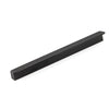 MOMO FLAPP PULL HANDLE  128MM IN BRUSHED BLACK in Brushed Black