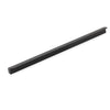 MOMO FLAPP PULL HANDLE  256MM IN BRUSHED BLACK in Brushed Black
