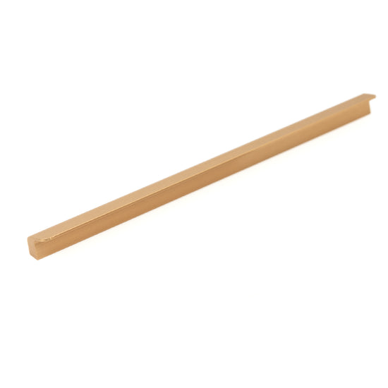 MOMO FLAPP PULL HANDLE  256MM IN BRUSHED DARK BRASS in Brushed Dark Brass