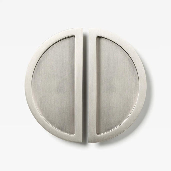 Luna Flush Pull Nickel (mid-late 2025) 150mm Set in Nickel