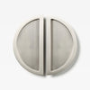 Luna Flush Pull Nickel (mid-late 2025) 150mm Set in Nickel