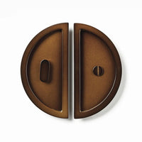Luna Flush Pull Privacy Bronze 150mm Set in Bronze