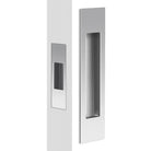Mardeco Complete Sliding Door Flush Pull Set with End Pull, H190mm x W45mm x D12mm, Face depth 2mm in Polished Chrome