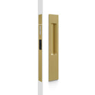 Mardeco M Series flush pull snib lockset with sleek metallic finish, designed for modern door hardware installation.