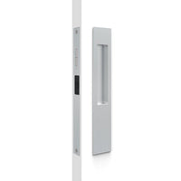 Mardeco M Series flush pull snib lockset with sleek metal finish, designed for secure cabinet or furniture doors.