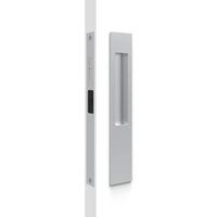 Mardeco M Series flush pull snib lockset with sleek design, featuring a polished metal finish and modern hardware for doors.