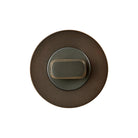 MOMO PRIVACY THUMB TURN SET DARK BRONZE in Dark Bronze