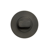 MOMO HANDLES PRIVACY THUMB TURN SET GUNMETAL in Gun Metal