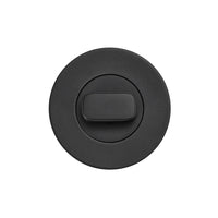 MOMO PRIVACY THUMB TURN SET MATT BLACK in Matt Black
