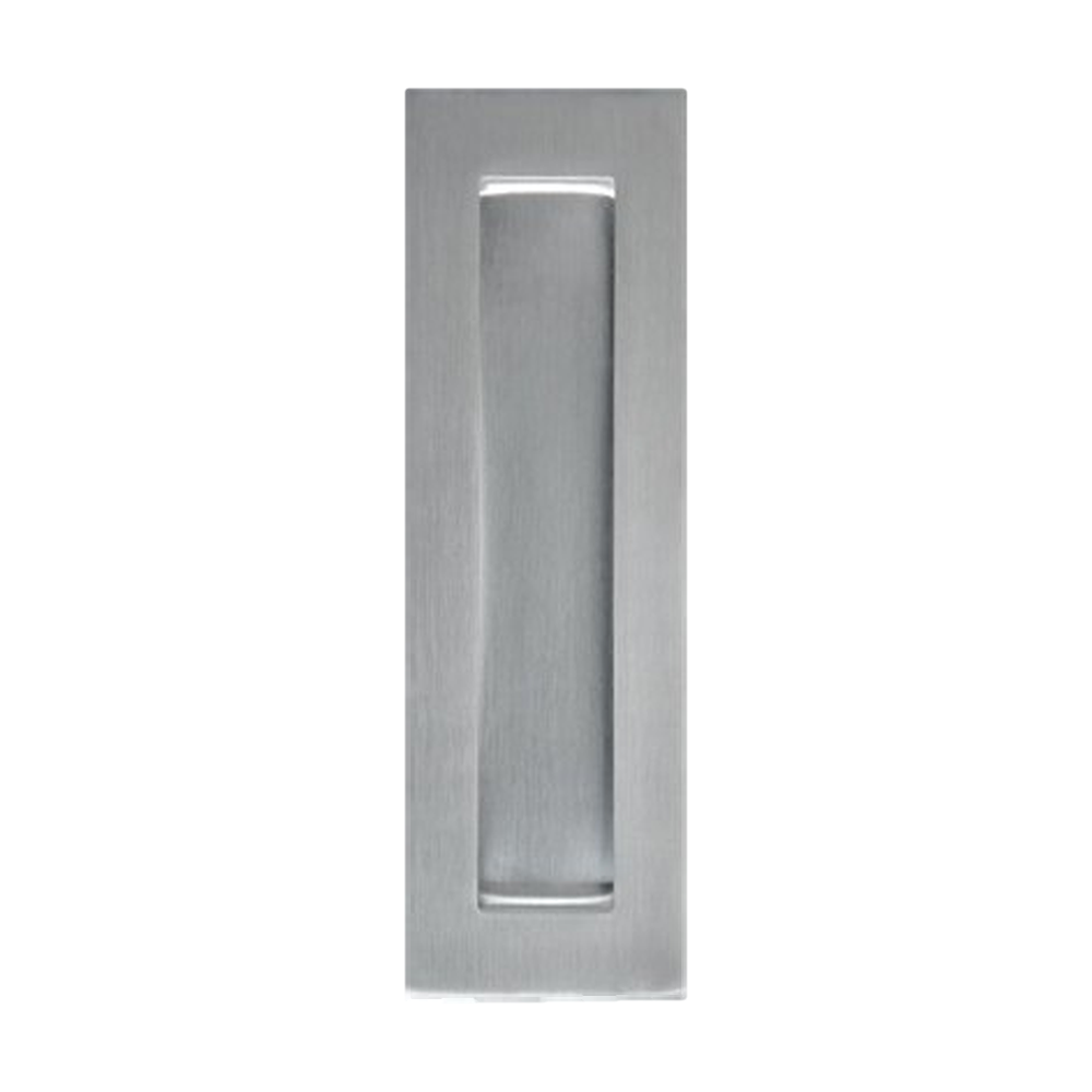 Rectangle Flush Pull SSS 150x50mm in Satin Stainless