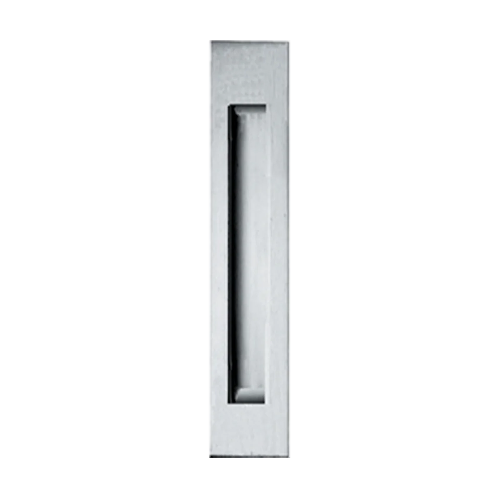 Flush Pull Rectangle SC 320x55mm in Satin Chrome
