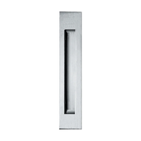 Flush Pull Rectangle SC 320x55mm in Satin Chrome