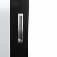 Flush Pull Rectangle Narrow 304SSS 200x35mm in Satin Stainless