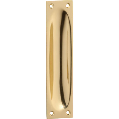 Sliding Door Pull Classic Large Polished Brass H140xW32mm in Polished Brass