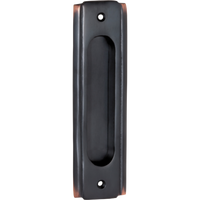 Sliding Door Pull Traditional Antique Copper H150xW43mm in Antique Copper