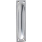 Sliding Door Pull Classic Large Satin Chrome H140xW32mm in Satin Chrome
