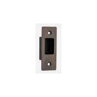 Sliding Door Edge Pull Rectangular Signature Brass H76xW28mm in Signature Brass
