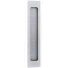 Flush Pull Rectangular Brushed Chrome H225xW45xP2.5mm in Brushed Chrome
