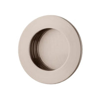 Flush Pull Round Satin Nickel D64xP2.5mm in Satin Nickel