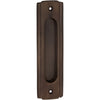 Sliding Door Pull Traditional Antique Brass H150xW43mm in Antique Brass