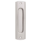 Sliding Door Pull Traditional Satin Nickel H150xW43mm in Satin Nickel