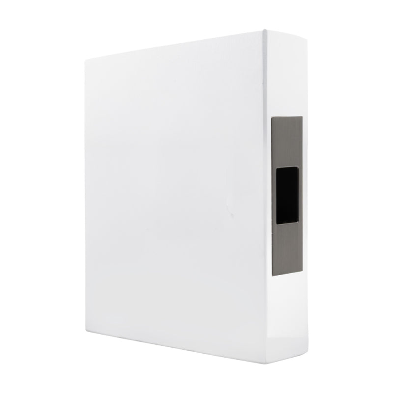 LUME - Sliding Door Edge Pull - Brass in Graphite Nickel
