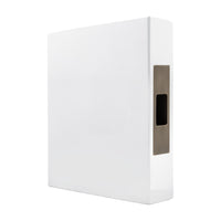 LUME - Sliding Door Edge Pull - Brass in Roman Brass