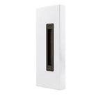 Windsor LUME sliding door flush pull in brushed aluminum finish, sleek modern handle for interior sliding doors.