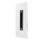 Windsor LUME sliding door flush pull in green finish, sleek modern handle with smooth surface for interior sliding doors.