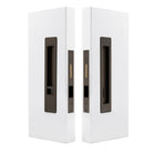 LUME - Privacy Set - 35mm Doors - Integrated - Snib/Release - 200mm  in Antique Bronze