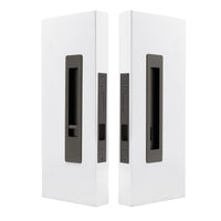 LUME - Privacy Set - 35mm Doors - Integrated - Snib/Release - 200mm  in Graphite Nickel