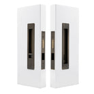 LUME - Privacy Set - 35mm Doors - Integrated - Snib/Release - 200mm  in Oil Rubbed Bronze
