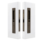 LUME - Locking Set - Key/Key - Integrated - 250mm - 35-37mm Doors in Roman Brass