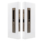 LUME - Locking Set - Key/Key - Integrated - 250mm - 38-42mm Doors in Natural Bronze