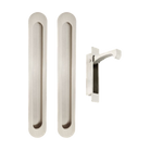Duke Flush Pull Kit in Satin Stainless