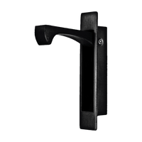 Zanda Rectangle Edge Pull — Black
