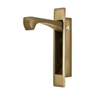 Zanda Rectangle Edge Pull — Satin Brass