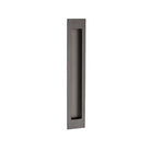 Zanda Verve Flush Pull in green with a sleek, modern design for cabinet or drawer installation.