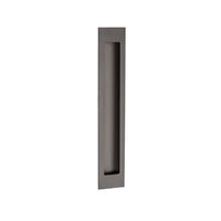 Zanda Verve Flush Pull in green with a sleek, modern design for cabinet or drawer installation.