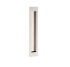Zanda Verve Flush Pull in stainless steel, modern door hardware with sleek, minimalist design and smooth finish.